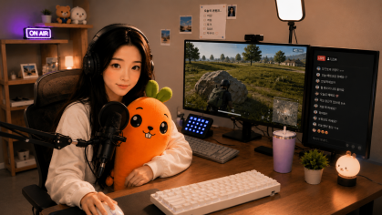 스트리머 로고