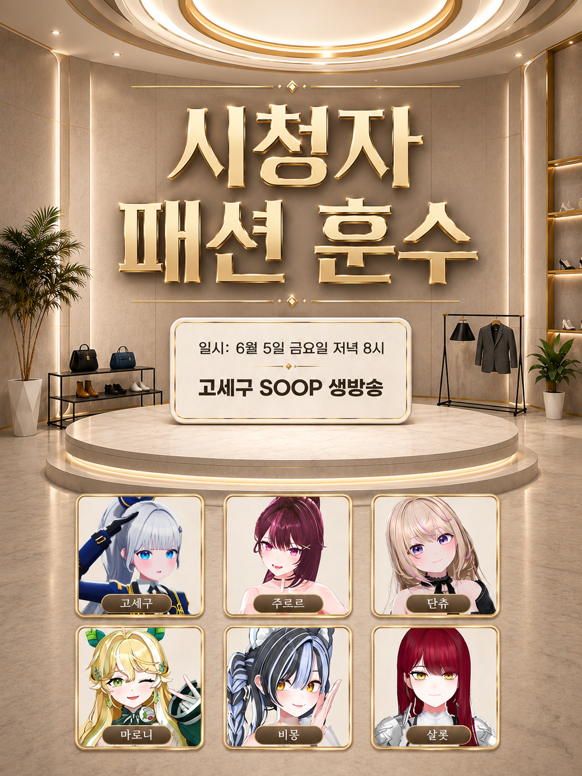 6월 5일 방송공지