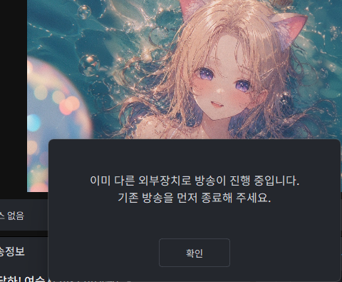 예? 누가 저 대신 방송중이라는 것이와요.?