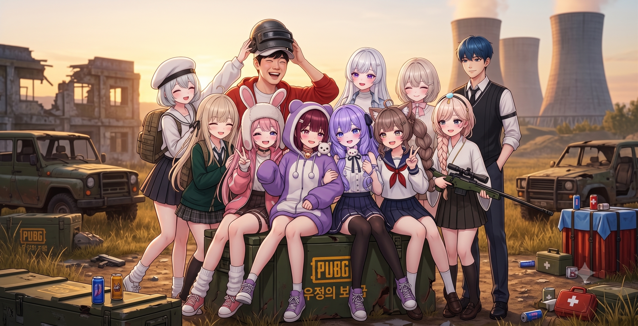 겜태룡 크루 사진