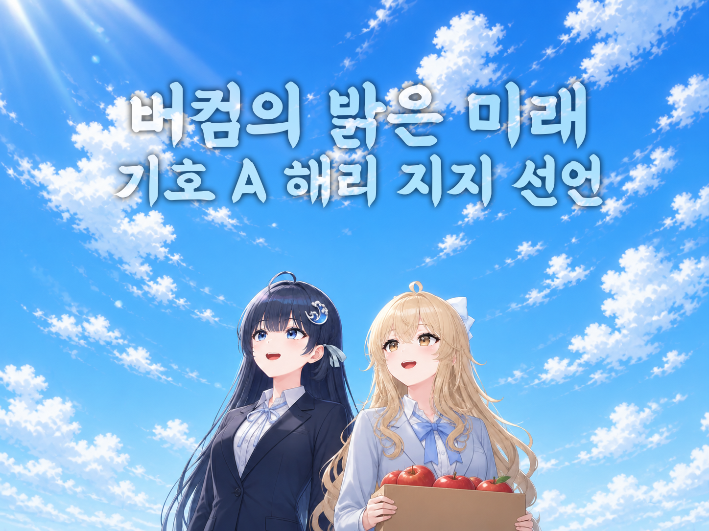 기호 A 해리 지지 선언합니다.