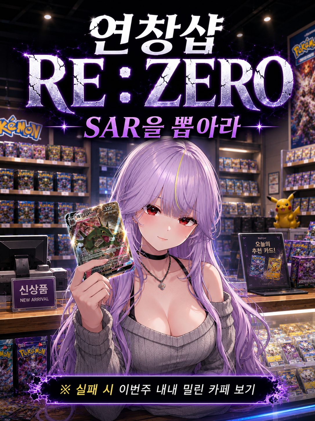 오늘 방송 늦은 밤 , 연창샵 RE : ZERO ❤️